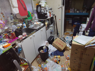 キッチンのビフォア