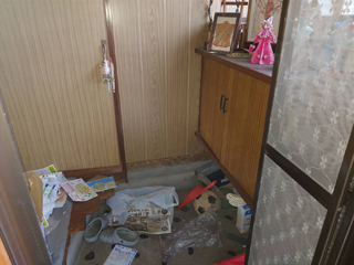 玄関のビフォア