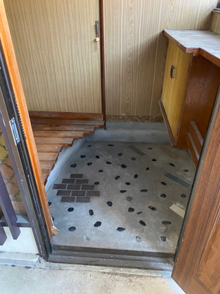 玄関のアフター