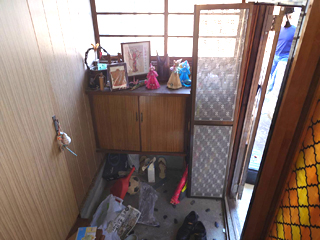 玄関のビフォア