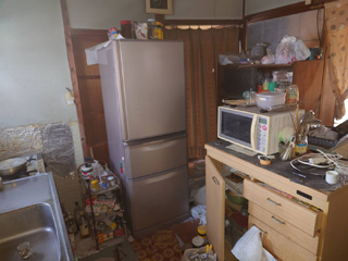 キッチンのビフォア