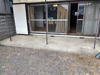 外テラスのアフター