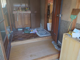 玄関のビフォア