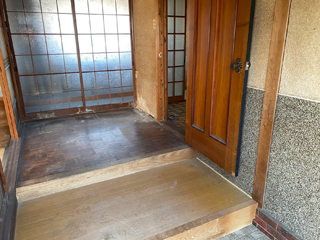 玄関のアフター