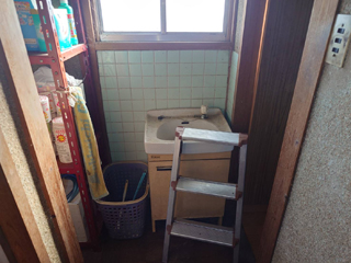 洗面のビフォア