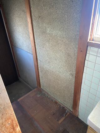 勝手口のアフター