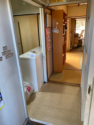 玄関のビフォア