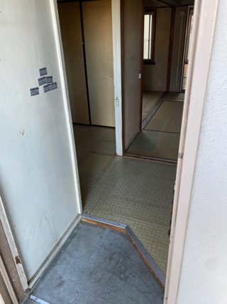 玄関のアフター