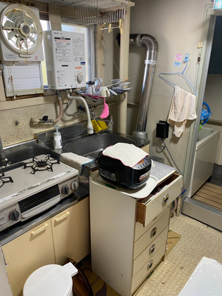 キッチンのビフォア