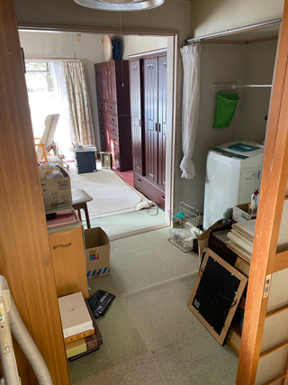 中部屋のビフォア