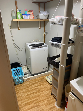 洗面のビフォア