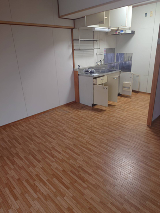 リビングからキッチンのアフター