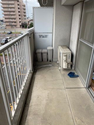 ベランダのビフォア