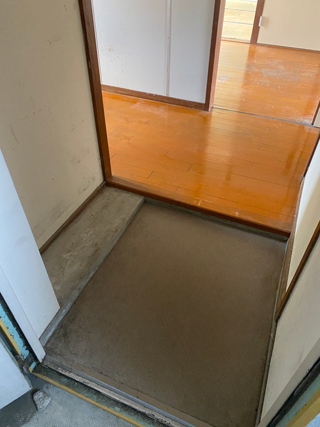 玄関のアフター