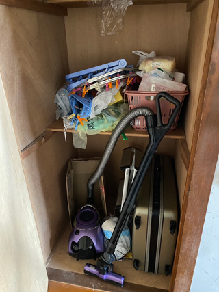 廊下収納のビフォア