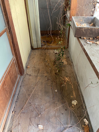 廊下のアフター