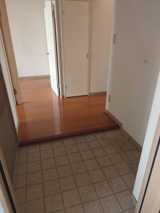 玄関のアフター