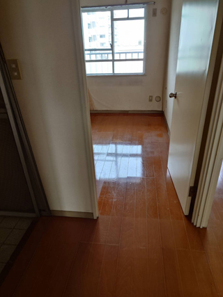 部屋１入口のアフター