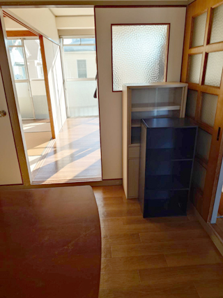 アパートキッチン2のビフォア