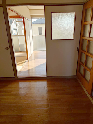 アパートキッチン2のアフター