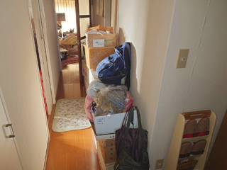 廊下のビフォア