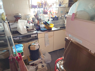 キッチンのビフォア