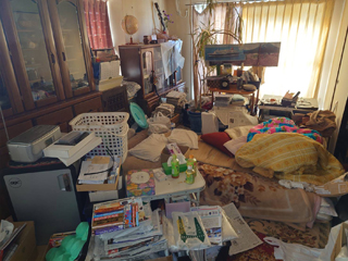 リビングのビフォア