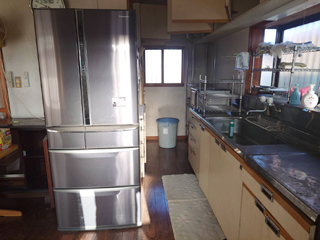 キッチンのビフォア