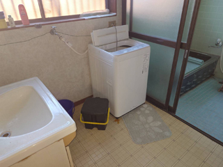 洗面のビフォア