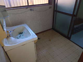 洗面のアフター