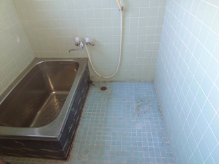 浴室のアフター