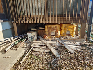 テラス下のビフォア