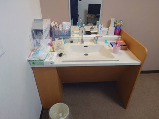 洗面のビフォア