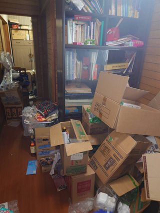 ２階廊下のビフォア