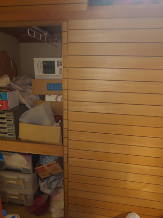 廊下押し入れのビフォア