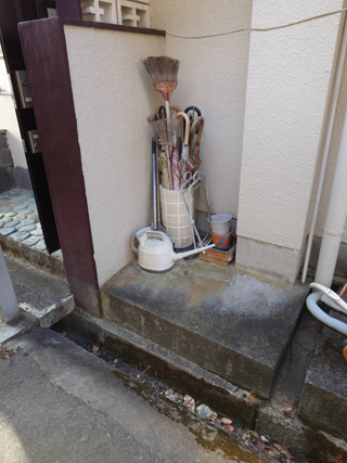 家の外周のビフォア