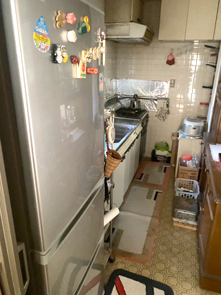 キッチンのビフォア