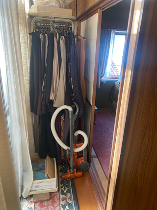 廊下奥収納のビフォア