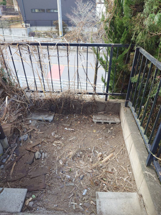 倉庫のアフター