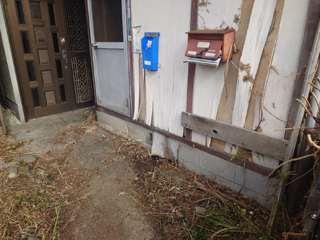 庭右手のアフター