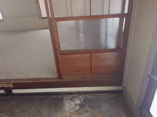 玄関のアフター