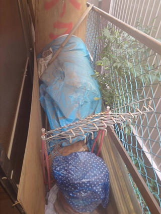 キッチンエアコンのビフォア