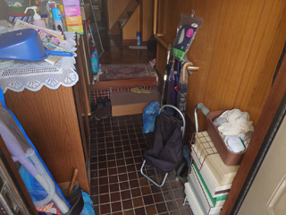 玄関のビフォア