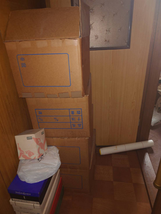 納戸入り口のビフォア