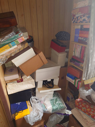 納戸入り口のビフォア