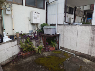 車庫のビフォア