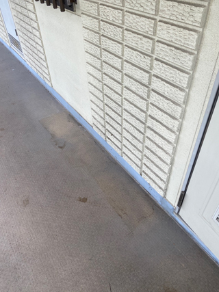 玄関外のアフター