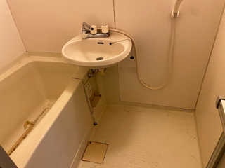 浴室のアフター