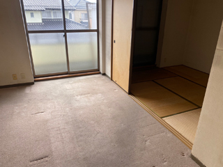 部屋１右手のアフター