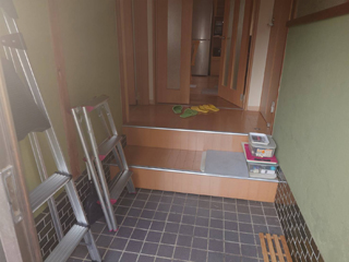 玄関のビフォア